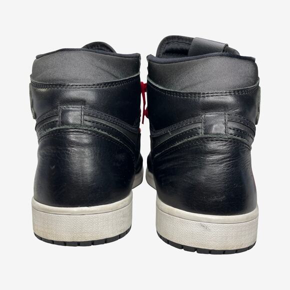 Nike Air Jordan 1 Mid Black Gym Red 555088-060 Mens Size 10 2019 Retro - Picture 3 of 12